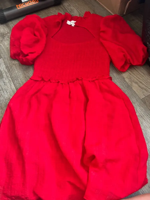 Elliatt Anatola Dress, Red Size S $289 - Image 6