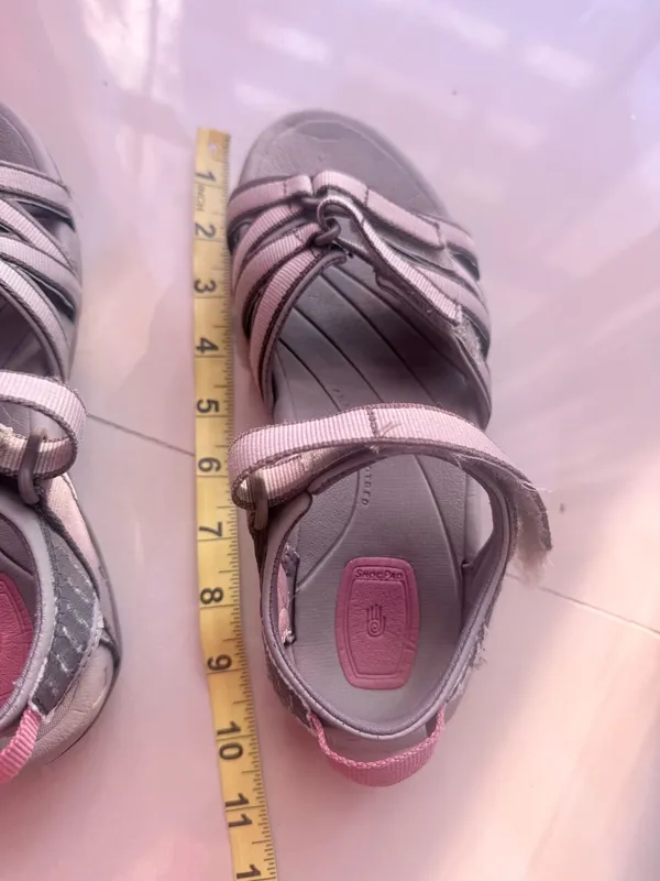 Teva Women Tirra Silver/Magenta Strappy Sandals Us 8 / Eu 38/ Uk 4 - Nib - Image 8