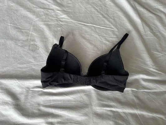 Skims COTTON JERSEY T-SHIRT BRA In Soot 30D ($38) - Image 2