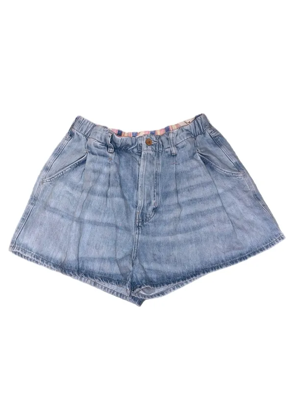 We The Free Clark Pleated Denim Shorts Medium NWOT - Image 5
