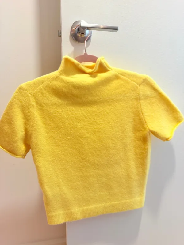 ZARA Sweater Knit short sleeve - Image 3