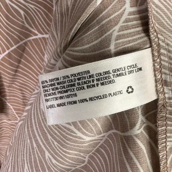 Prologue Medium NWT Brownie Print Sleeveless Maxi Tiered Dress Boho Prairie - Image 8