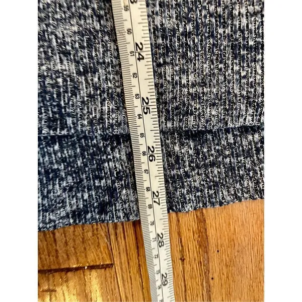 Gap navy cowl neck space dye sweater medium - Image 9