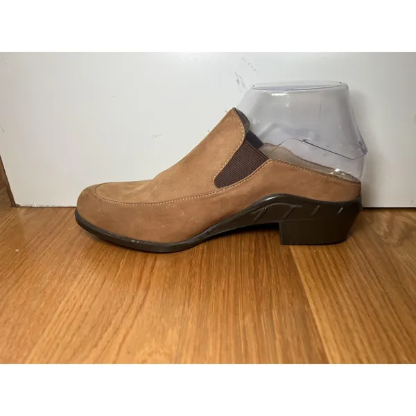 Ariat Shoes Womens Size 6 Brown Leather Mule Clog Slip On Comfort Heel Casual - Image 6