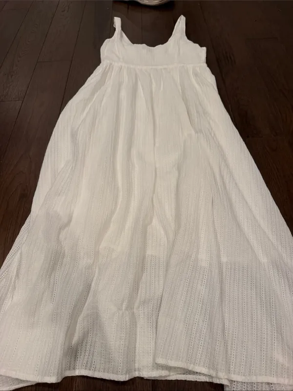 DL1961 Women’s Midi Dress with Lace-Up Top Size Medium - C11-726 - Image 10