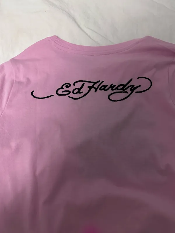 Ed hardy tee pink jaguar  - Image 3