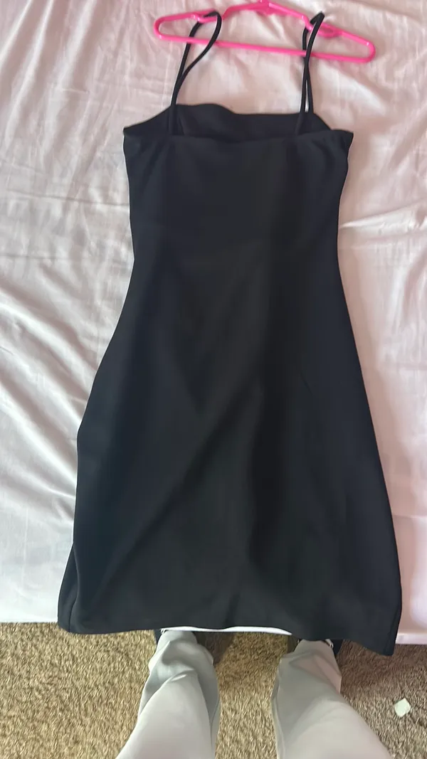 Black Mini Dress - Image 3