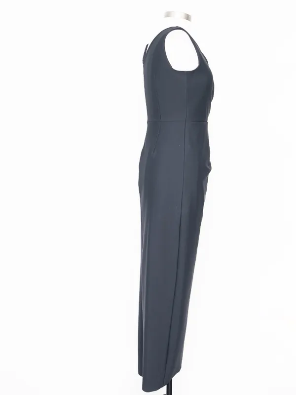 Alex Evenings - Navy‎ Draped Formal Evening Gown - Image 4