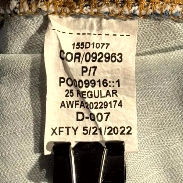 Abercrombie Curve Love Dad Jeans High Rise Button Fly Blue 25/0 90s Minimalist - Image 6