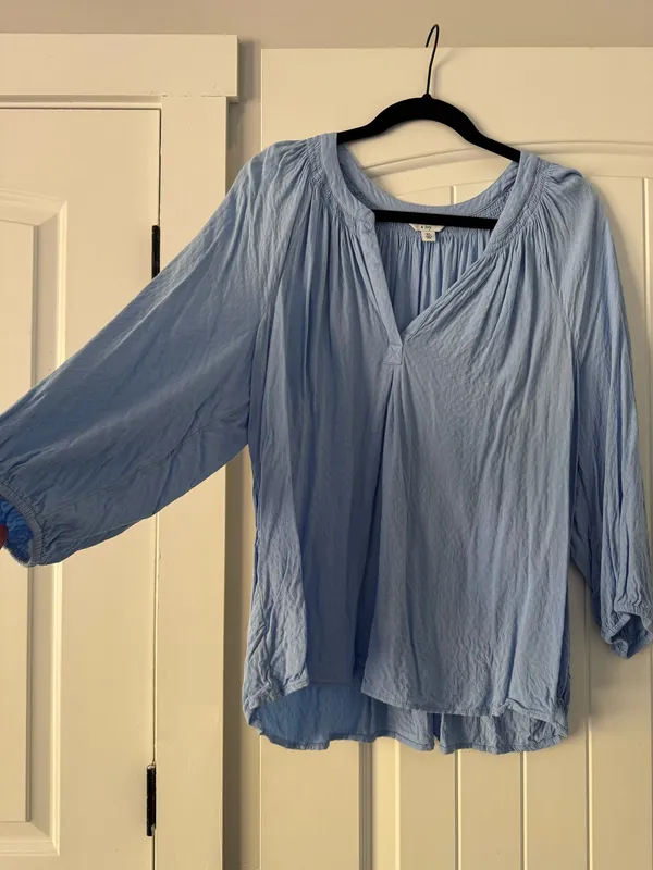 Crown & Ivy Long Sleeve Blouse - Image 2