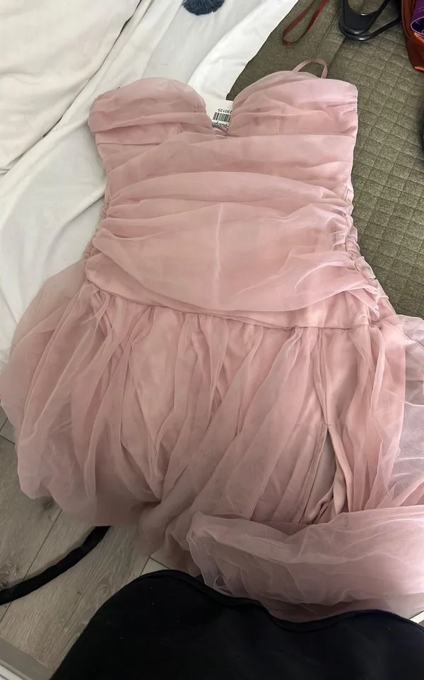 Pale Pink Lace Formal / Prom Dress/ Homecoming - Image 2
