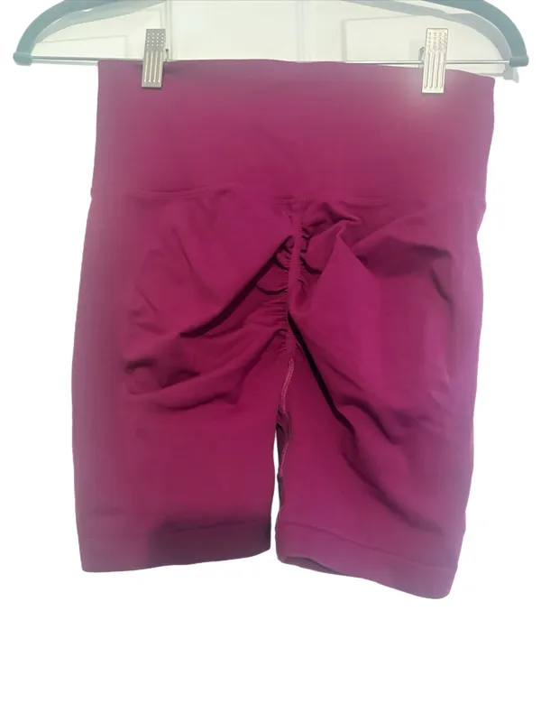 Gym Shorts Purple Size L - Image 4