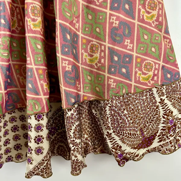 Reversible Maxi Wrap Skirt BIN65 - Image 3