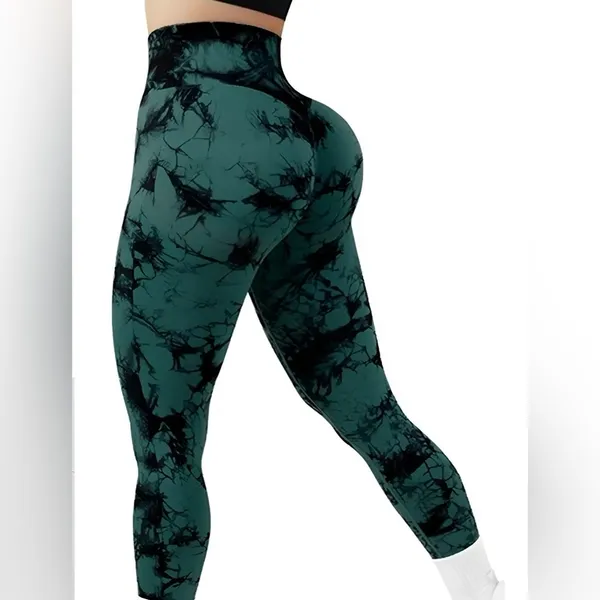 ⚠️ Clearance Women tie dye high waist Leggings Sports, yoga pants Seamless - Image 3