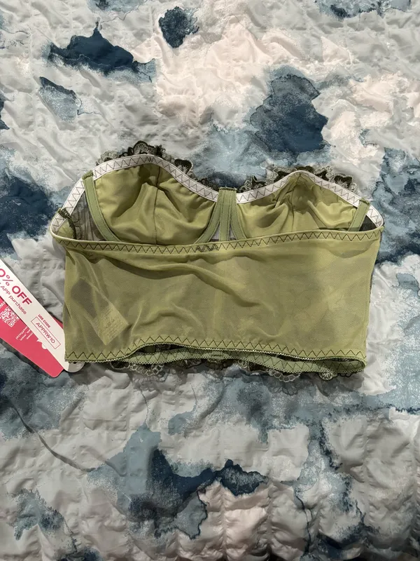 Romwe Fairycore Bustier Top, Sz S - Image 3