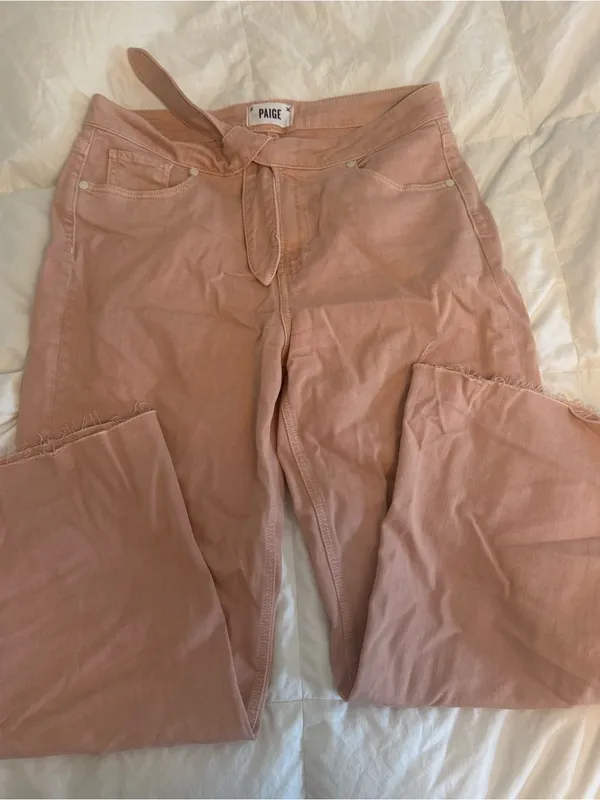 Paige Nellie Wide Leg Crop Jeans - Image 2