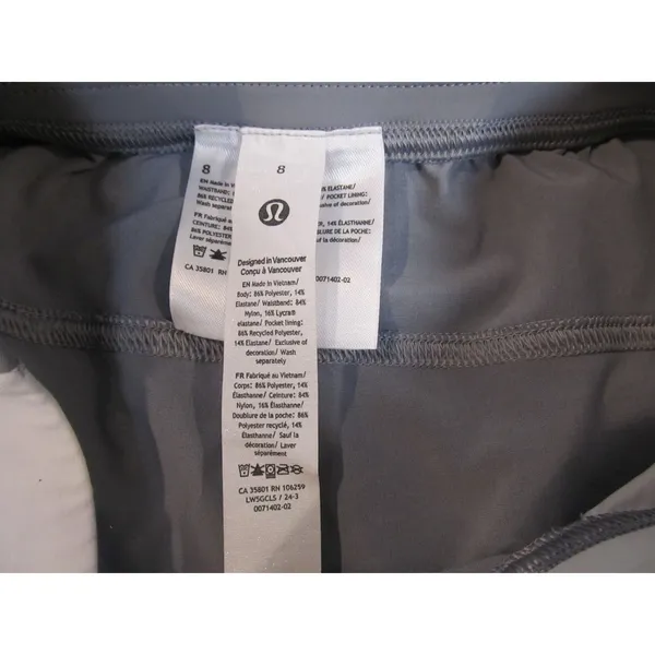 Lululemon Adapted State High‑Rise Jogger Rhino Grey Light Vapor Size 8 Pre‑Owned - Image 5
