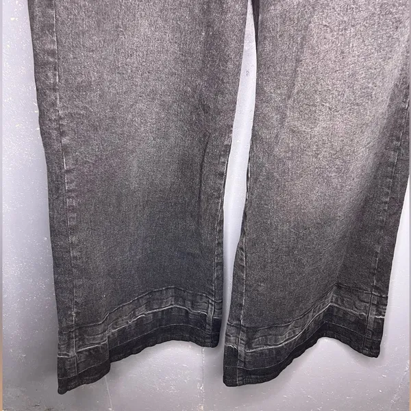 Democracy Tie Waist Wide Leg Jeans Size 10 - Image 6