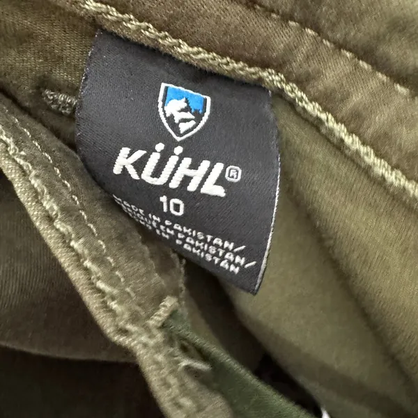 Kuhl Green‎ Chino Shorts Size 10 - Image 3