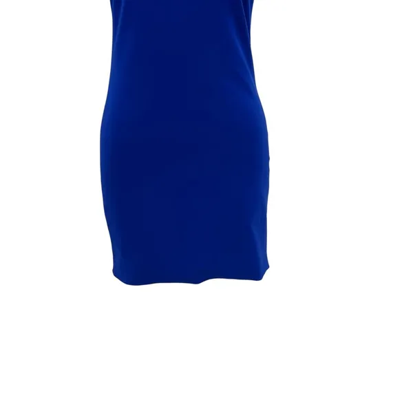 Dress the Population Cora Strappy Shoulder Sheath Dress Mini Cobalt Blue Size XS - Image 5