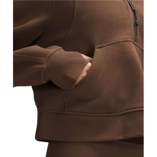 Lululemon Scuba Oversized Half-Zip Hoodie Java - Image 8