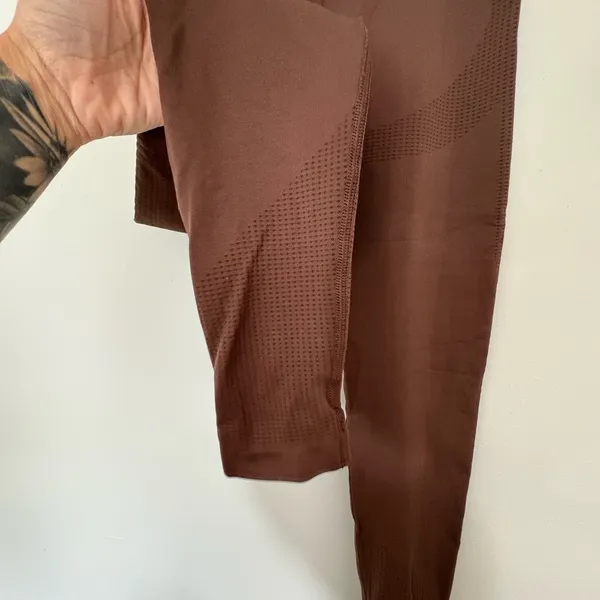 Women’s Best Power Seamless Leggings size small Chocolate brown - Image 12