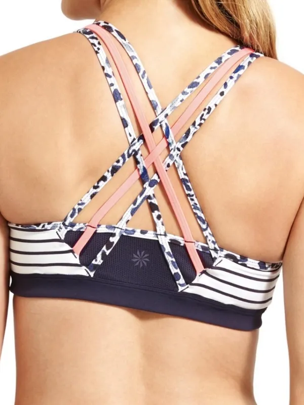 Athleta Petal Block Fully Focused Bra Size M NWT - Image 2