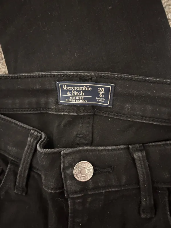 Mid Rise Super Skinny Jeans - Image 2