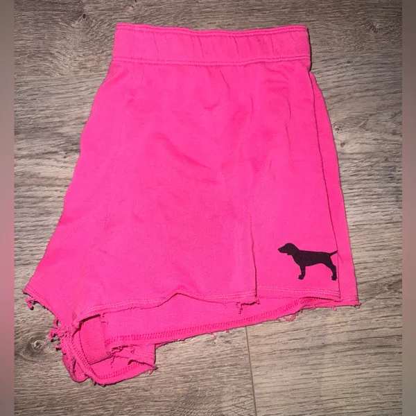 PINK Victoria’s Secret Y2K Hot Pink Shorts M - Image 2