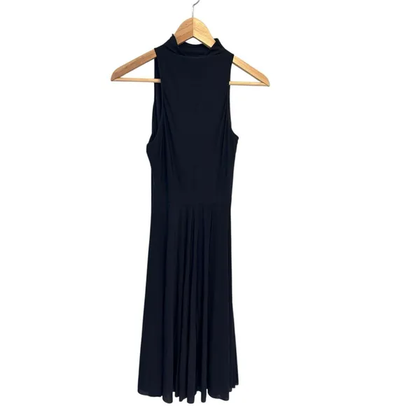 NWT Skims Milky Sheer High Neck Midi Dress - Obsidian Medium - Image 5