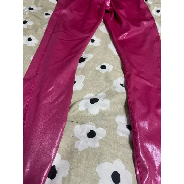 Fabletics pink sparkle leggings - Image 6