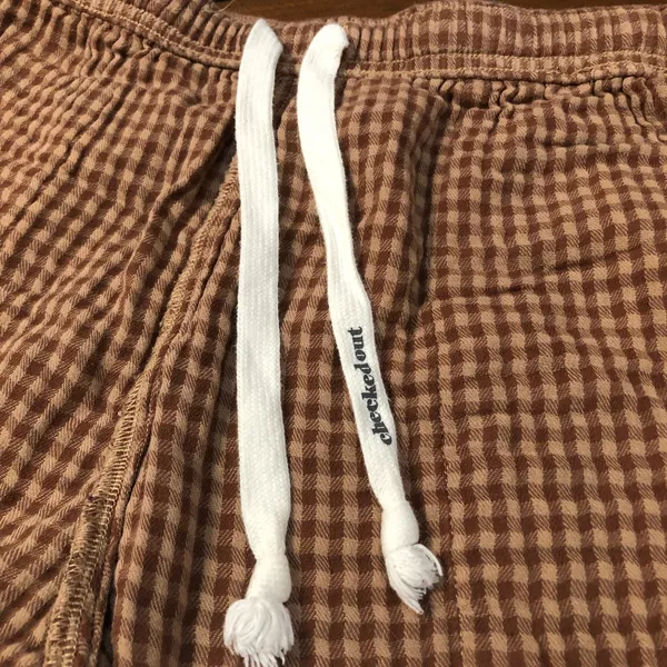 Aerie Checked Out Soft Gauze Sleep Shorts - Image 7