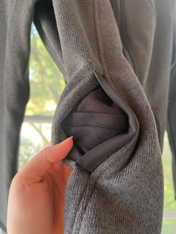 Lululemon Fleece Double Zip Sweatshirt - Image 8