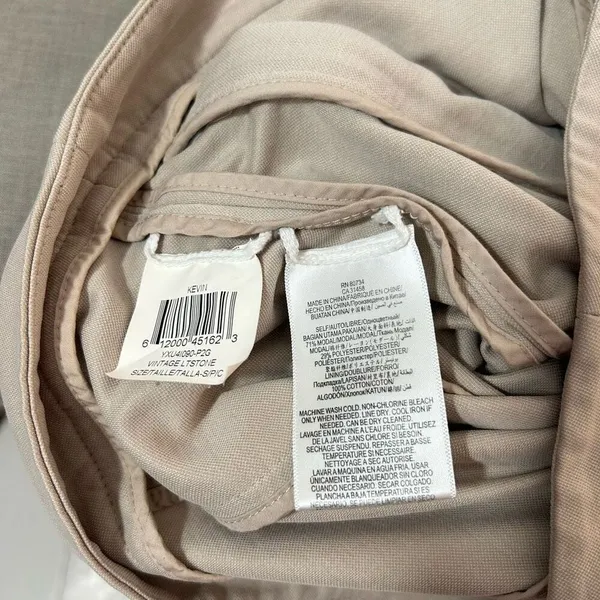 🔥🔥 5/$25 sale 🔥🔥 BCBGMAXAZRIA Kevin double zip jacket in vintage light stone - Image 9
