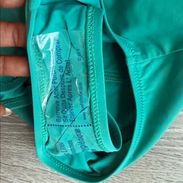 NEW Solid & Striped The Veronica One Piece swimsuit in a teal Small - Image 8