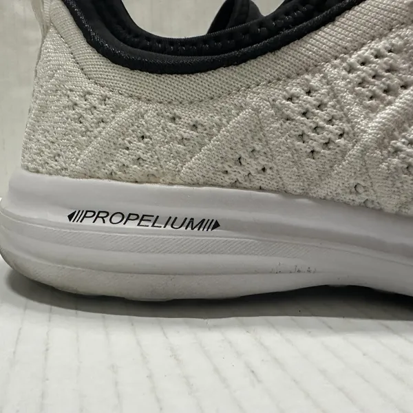 APL TechLoom Phantom Shoes Womens 7 White Knit Low Top Running Athletic Sneakers - Image 4