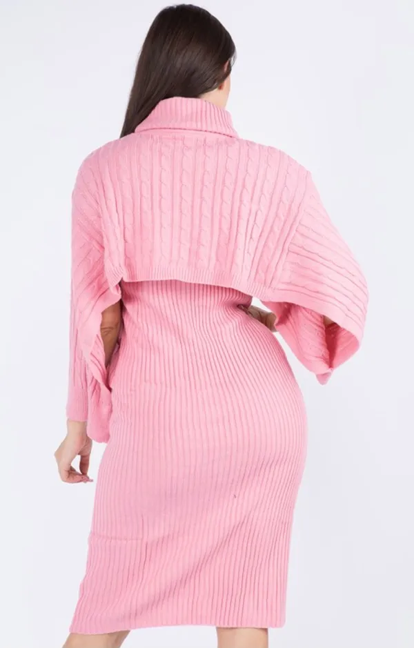Two Piece sweater dress Pink Size L - Image 3