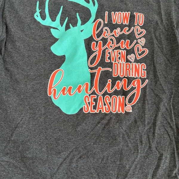 Girlie Girl Originals Women's Gray Long Sleeve Graphic T-Shirt Size M‎ - Image 2