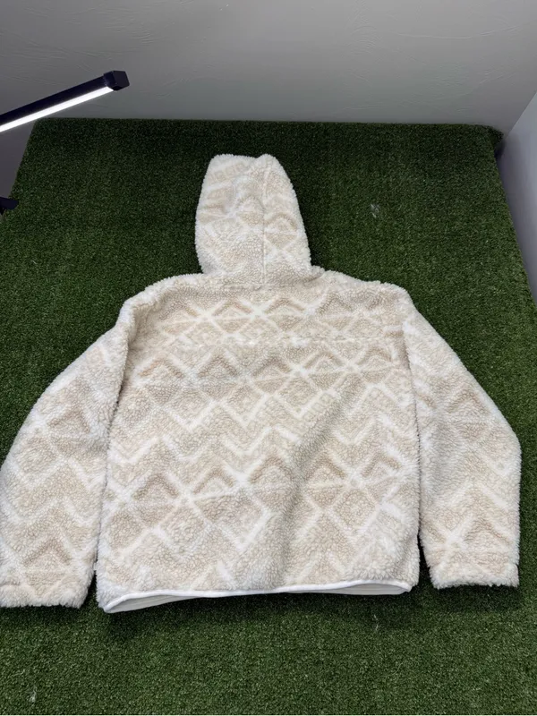 Smith + Rogue Heavyweight High Altitude Sherpa Pullover Aztec Lined Hooded L - Image 9