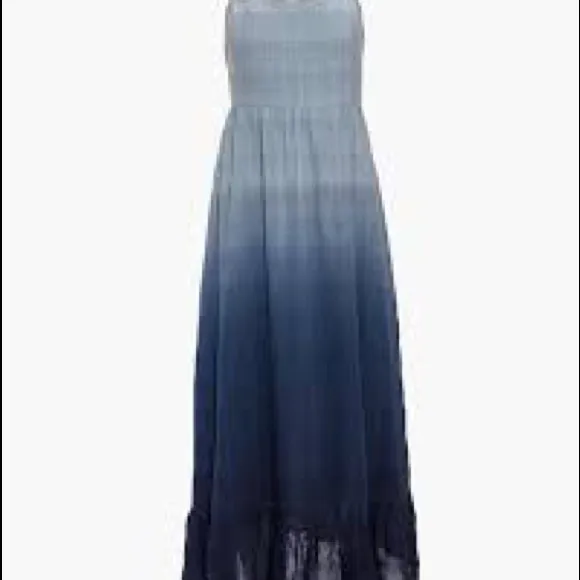 Madewell Ombre Blue to Navy Maxi Dress - Image 2