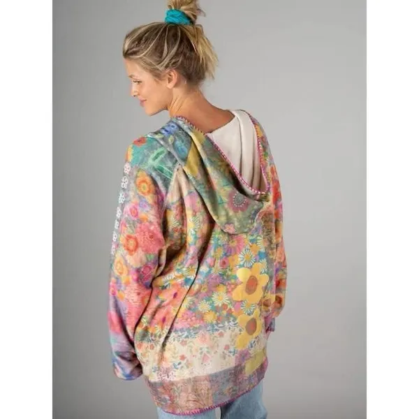 Natural Life Cozy Blanket Hoodie Pullover one size - Image 2