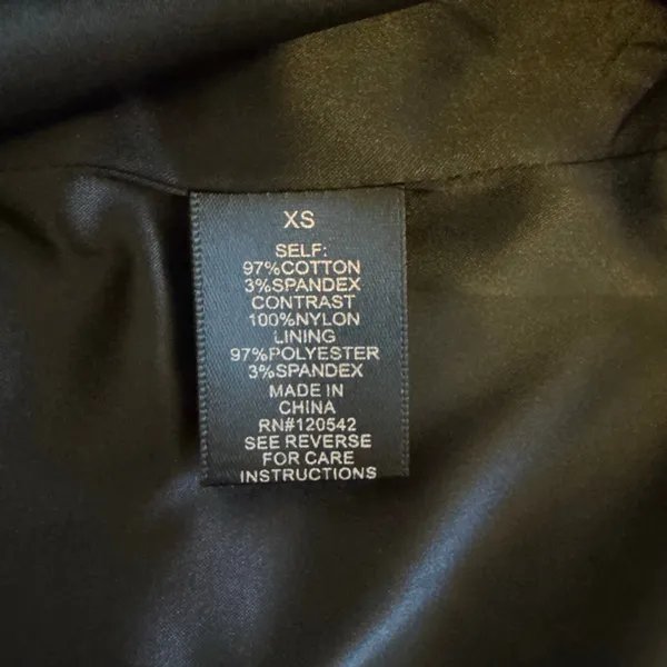 Style & Co Brown Corduroy Bell Sleeve Blazer Jacket Medium Y2K - Image 4