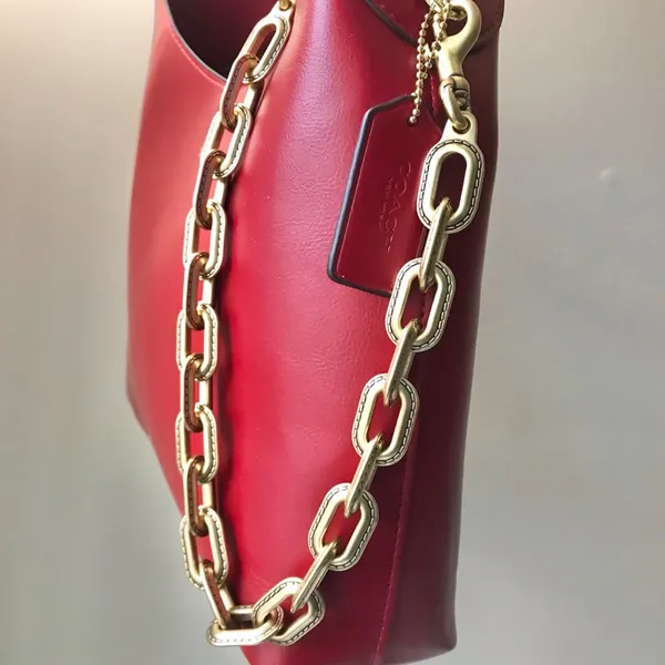 Coach Gold Chunky Chain Link Strap - Image 9