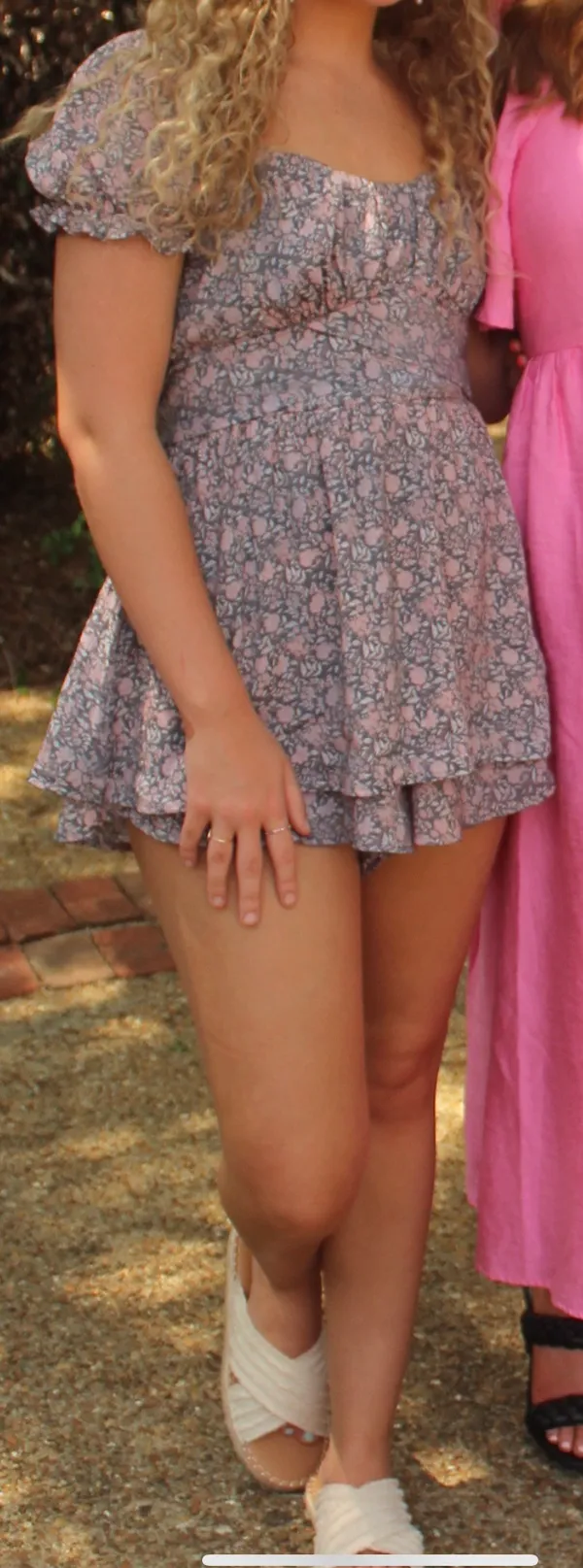Altar'd State Floral Romper - Image 5