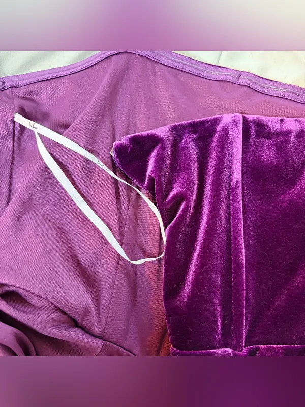 LULUS Glamorous Celebrations Dark Purple Velvet Strapless Tulip Dress, XL - Image 10