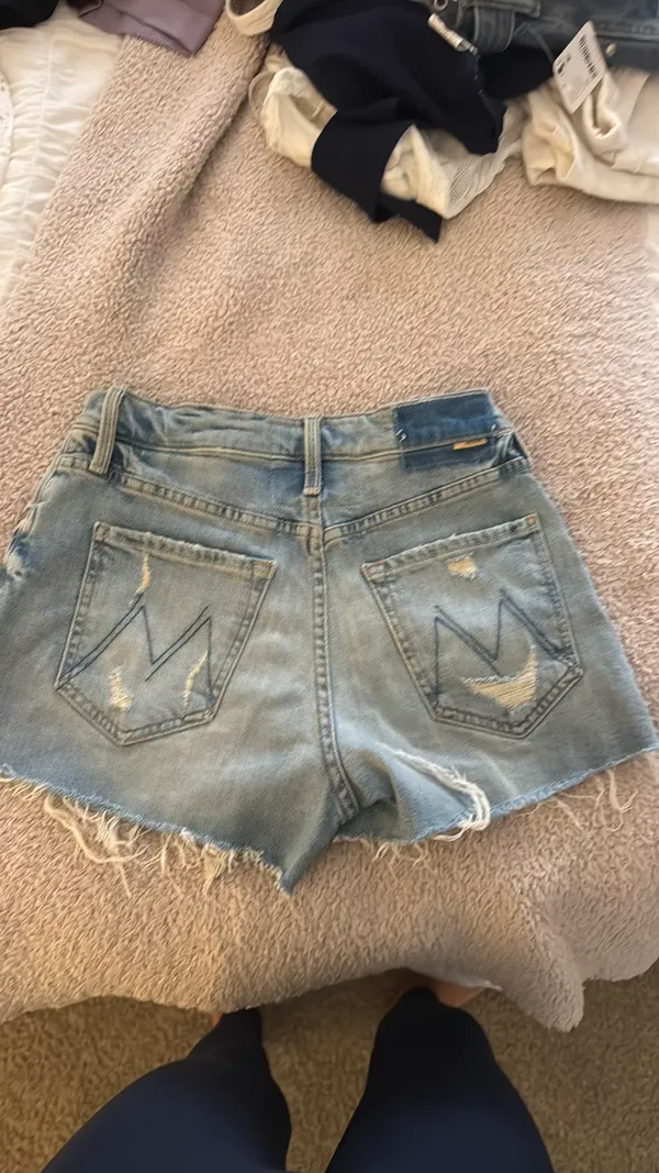 Mother denim shorts  - Image 2