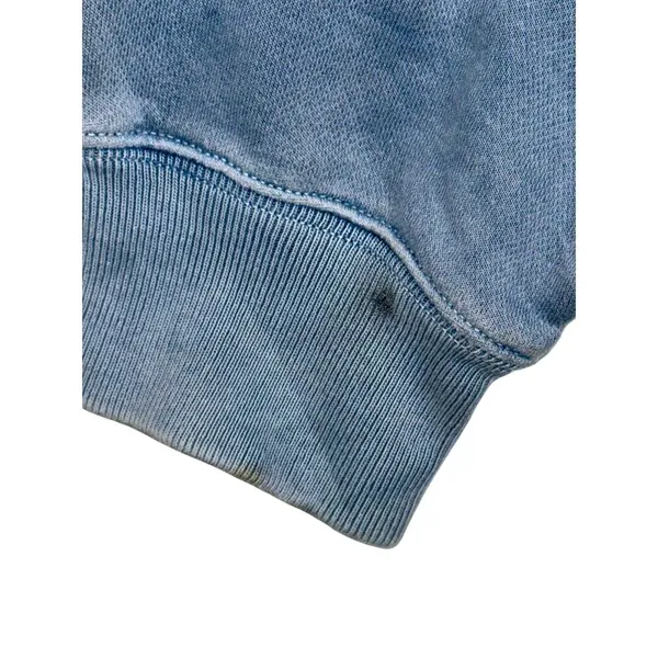 Abercrombie & Fitch Soft AF Max Essential Blue Full Zip Hoodie Sweatshirt Size L - Image 6