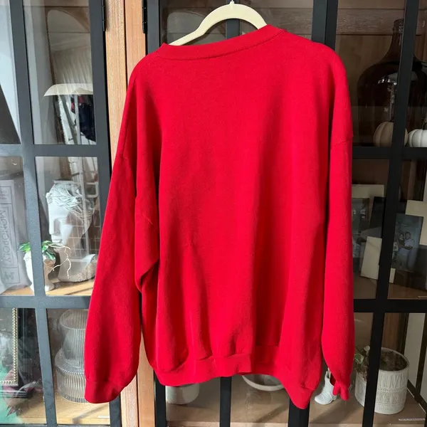 Vintage Disney store mickey mouse embroidered crewneck pullover sweatshirt - Image 3