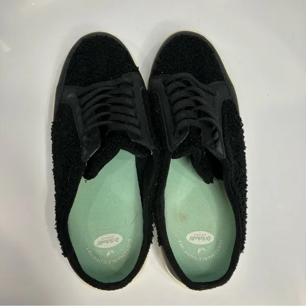 Dr. Scholl’s fuzzy black‎ mules size 8.5 - Image 7