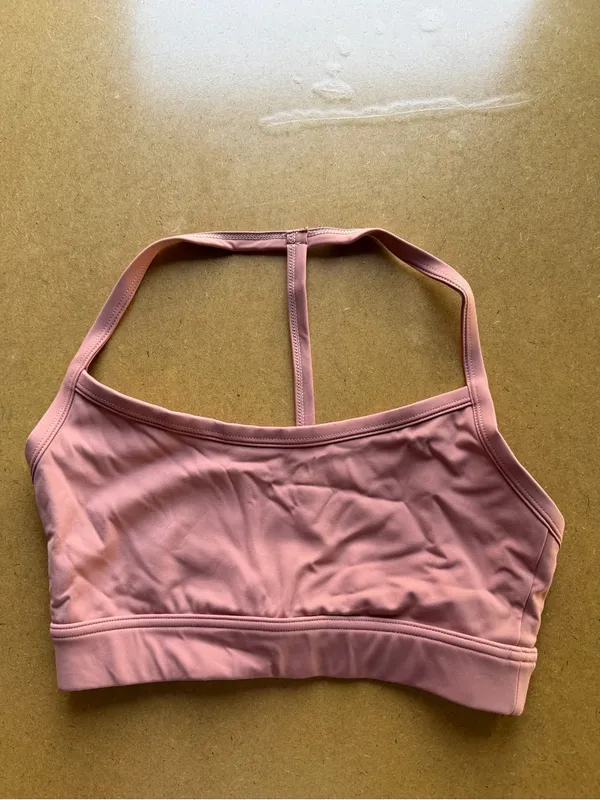 Women's T Strap Sports Bra with Removable Pads Size S #260192 - Image 3